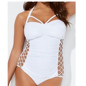 Underwire Lattice Cutout Ashley Graham Boss